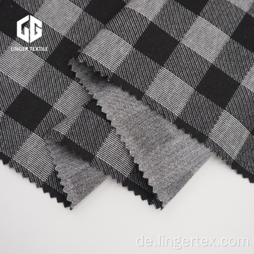 Garngefärbte Baumwolle Nylon Polyester Jacquard Stoff